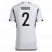 Tyskland Antonio Rüdiger 2 VM 2022 Hemma Fotbollströjor Kortärmad